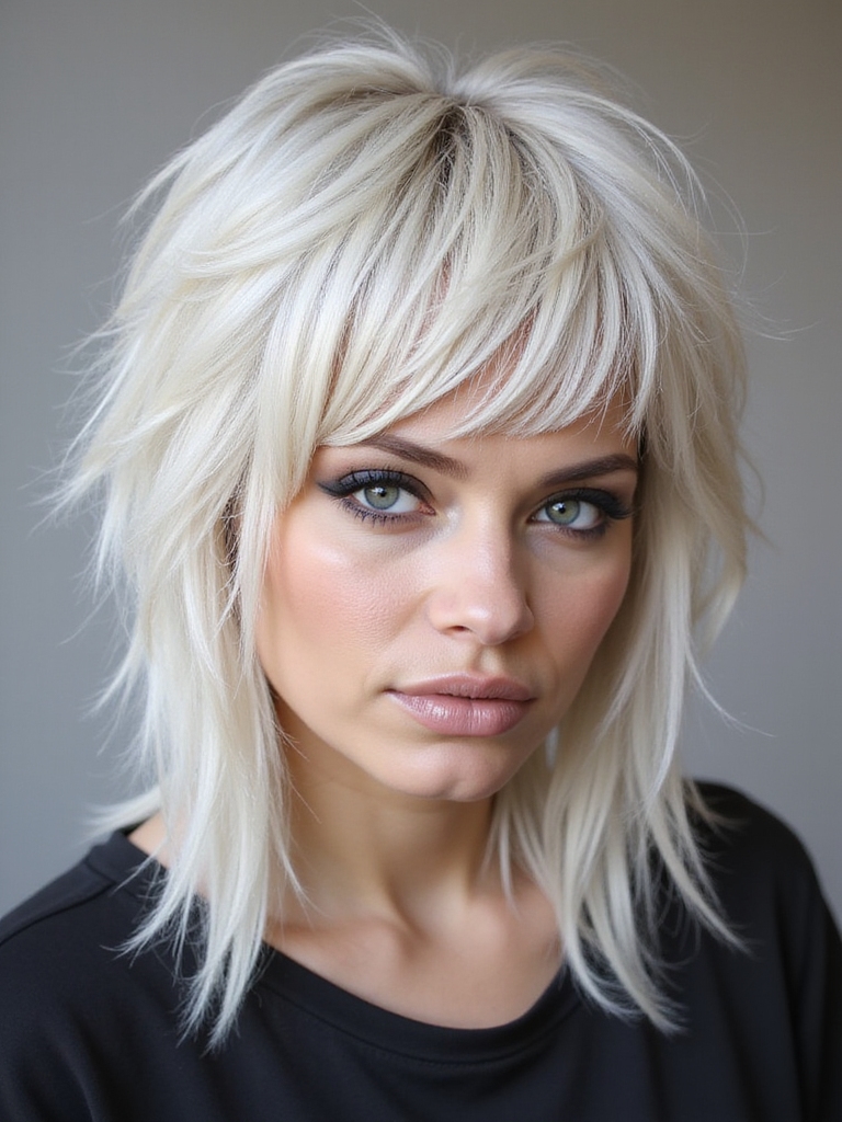 rebellious textured hairstyle evolution
