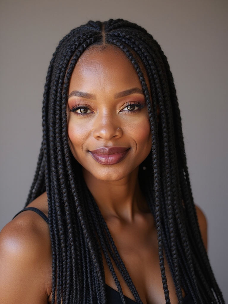 rock cornrows with confidence