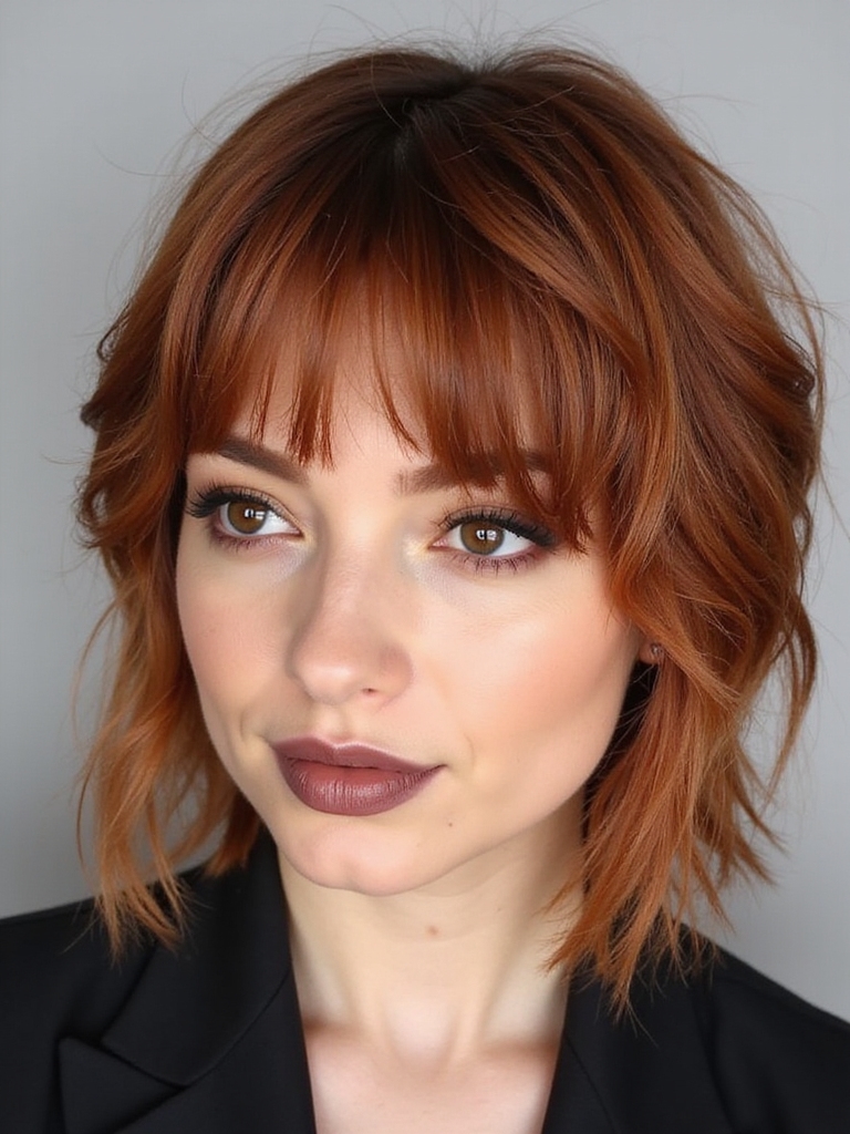 seasonal shag haircut trends