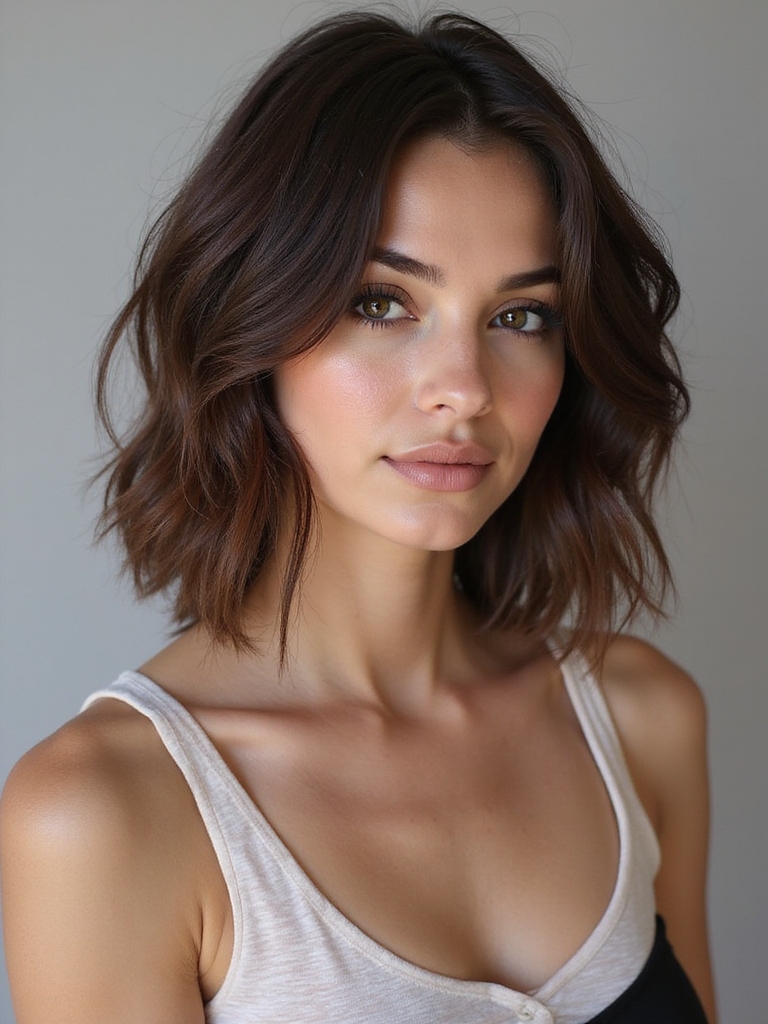 shag haircuts for textures