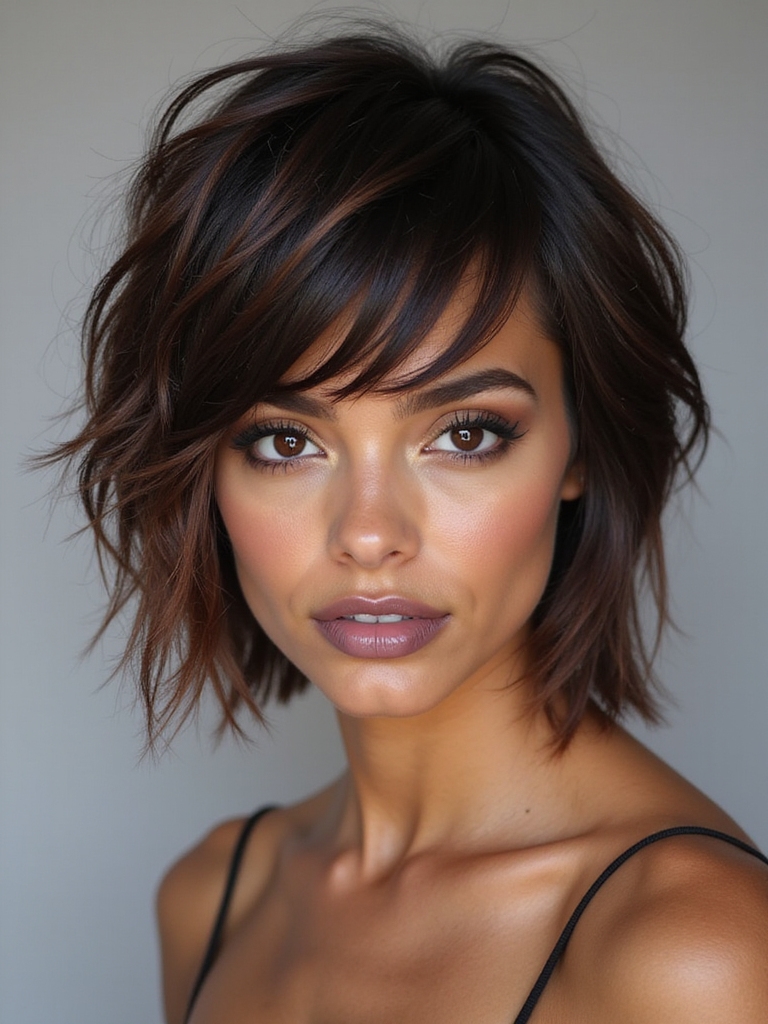 short hair bold versatility