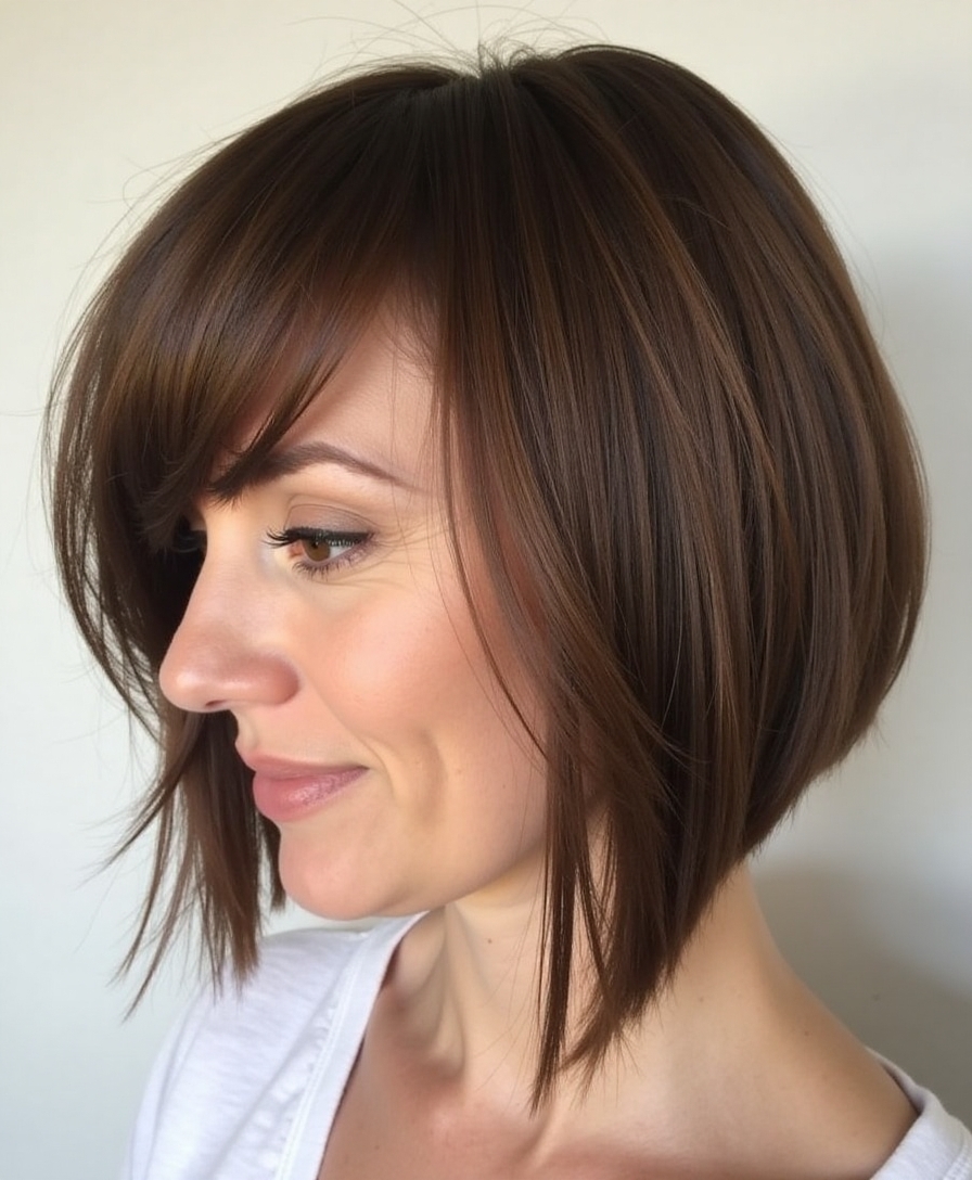 shorter back longer front