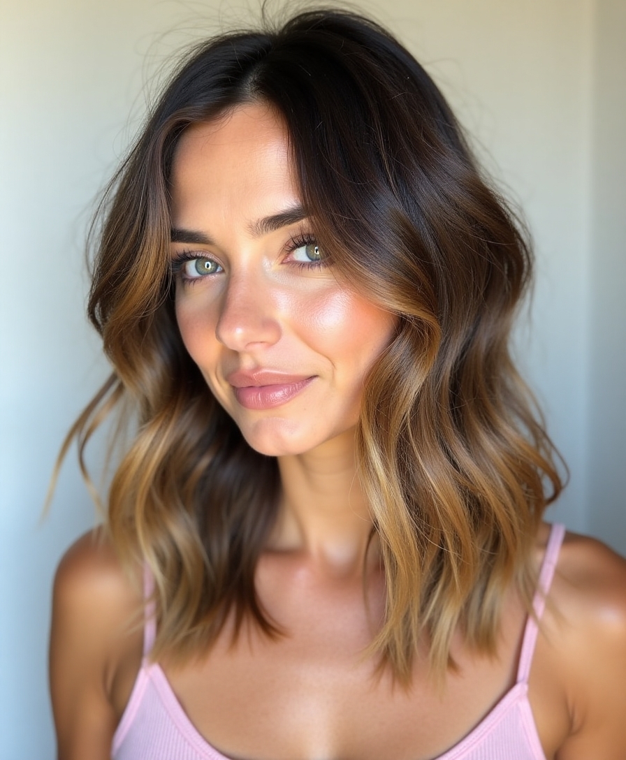 shoulder length hair versatility explored