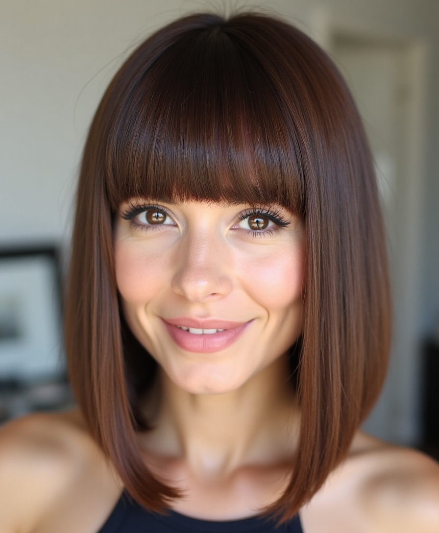 sleek and sophisticated bob
