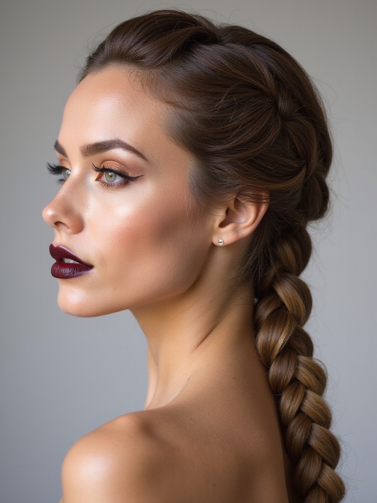 sleek rope braid tutorial