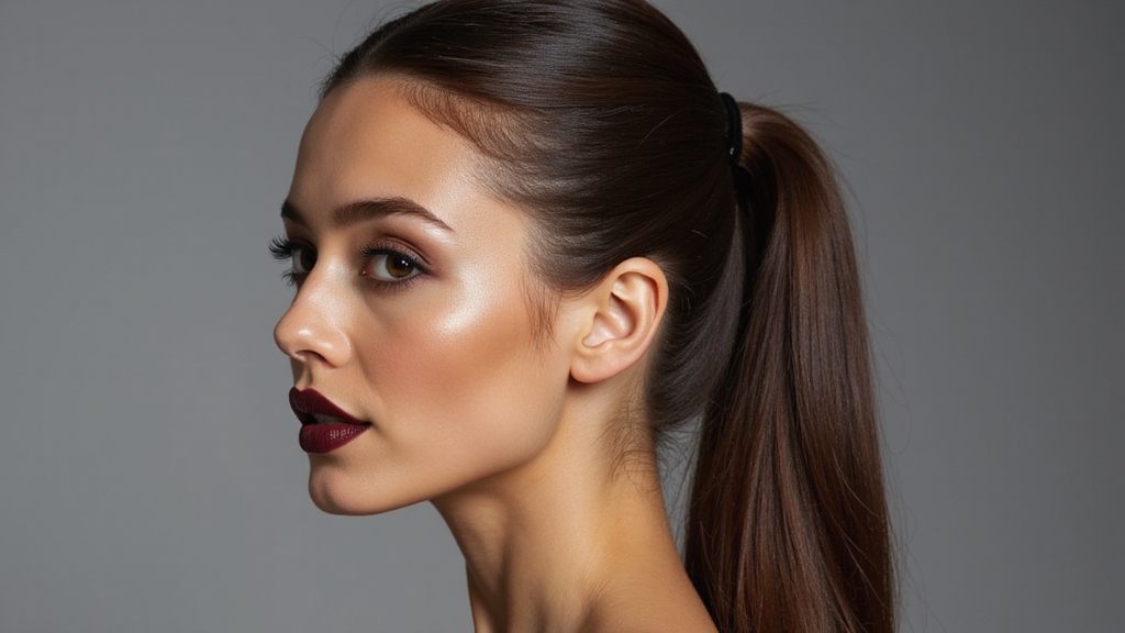 smooth secure helmet free hairstyle