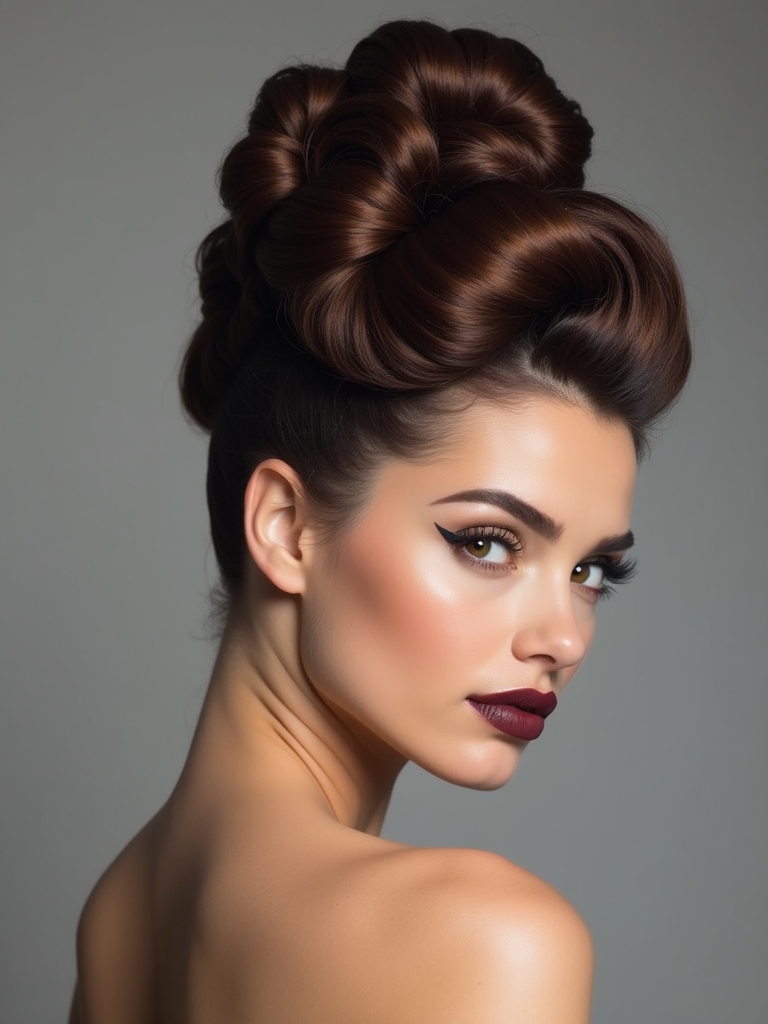 structured bee cluster style