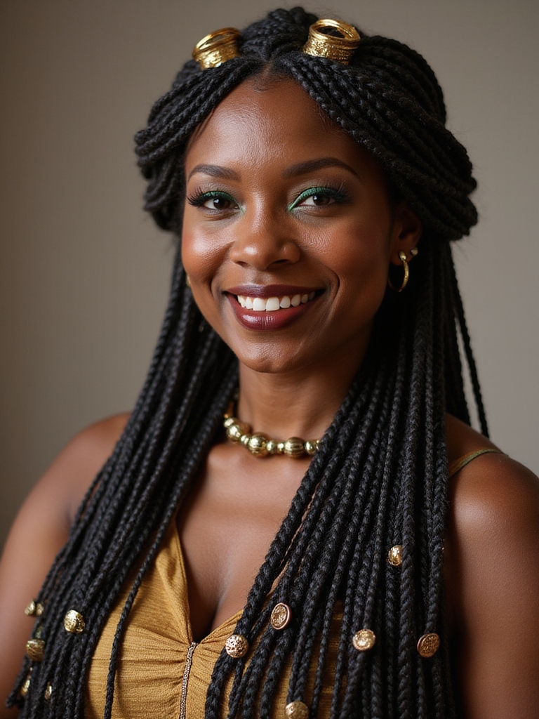 stylish protective cultural braids