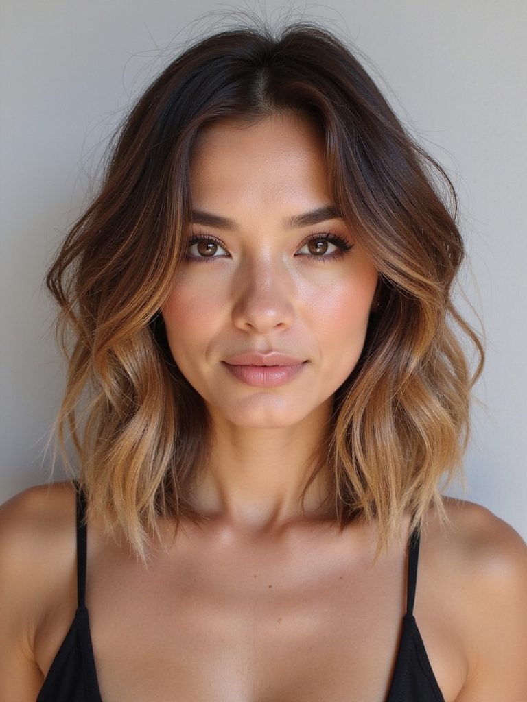 subtle gradient hair trend