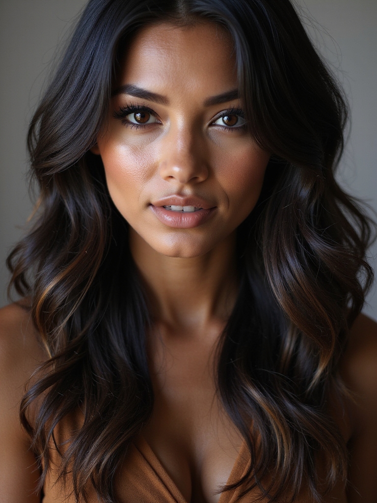 subtle personalized hair highlights