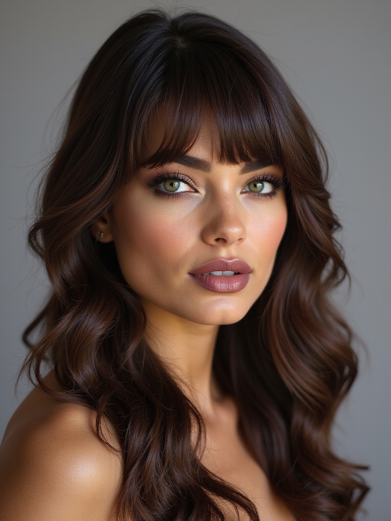 temporary faux bangs fun
