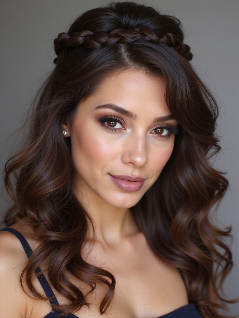 twisted half up hairstyle guide