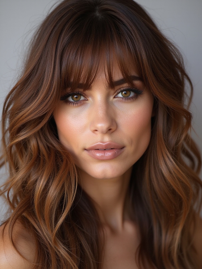 understanding hair texture bangs