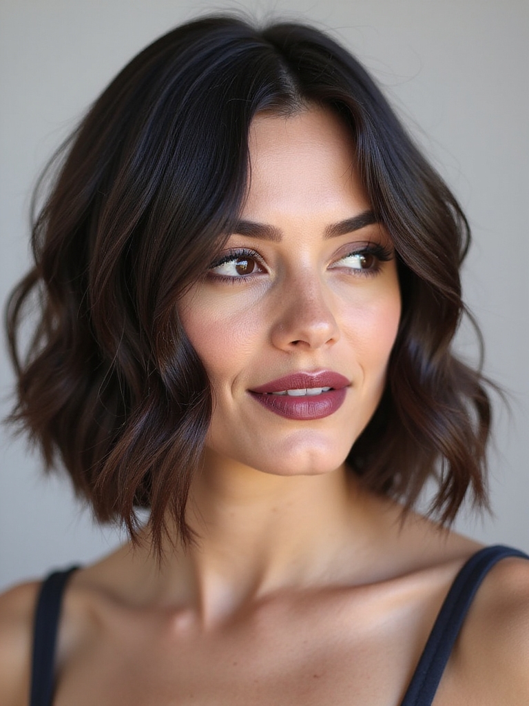 versatile chin length bob hairstyle