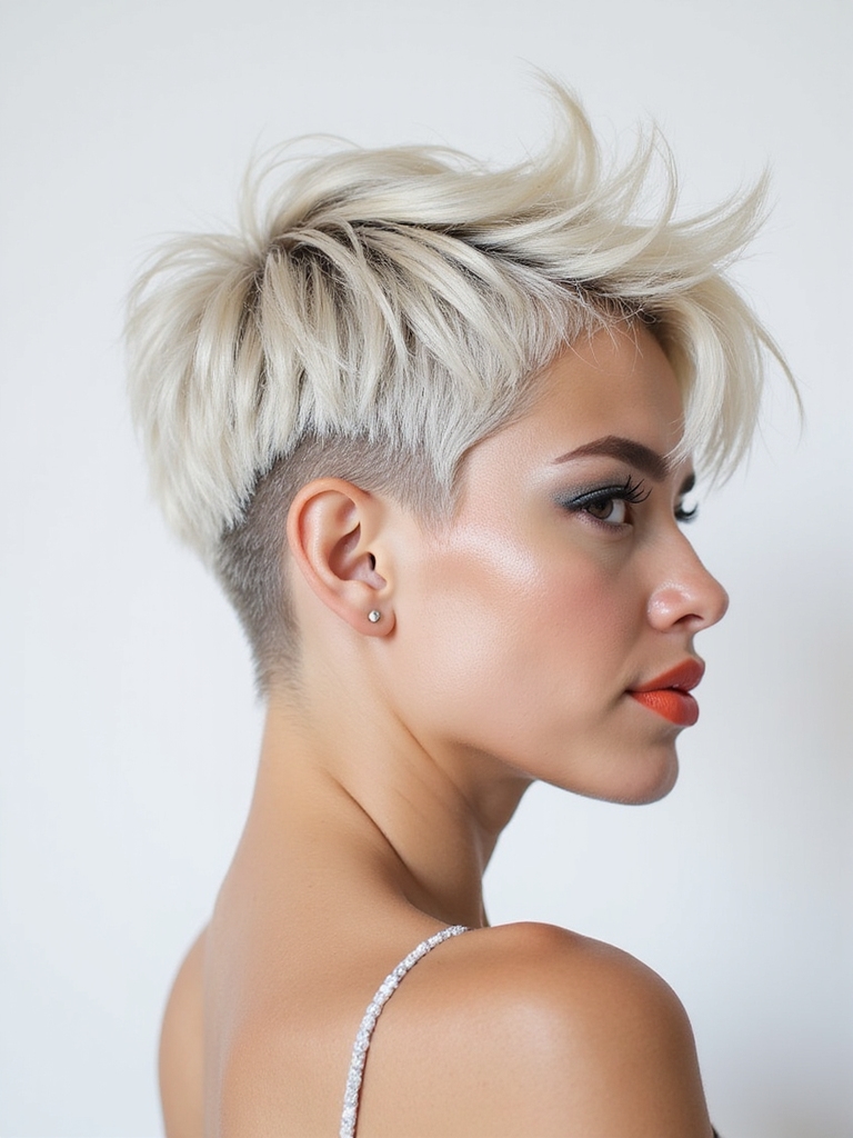 versatile layered pixie undercut