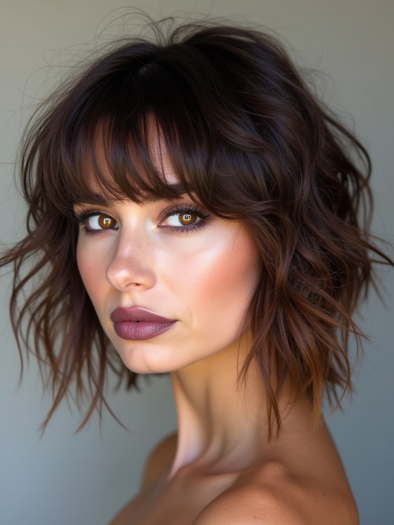 versatile wolf cut styles