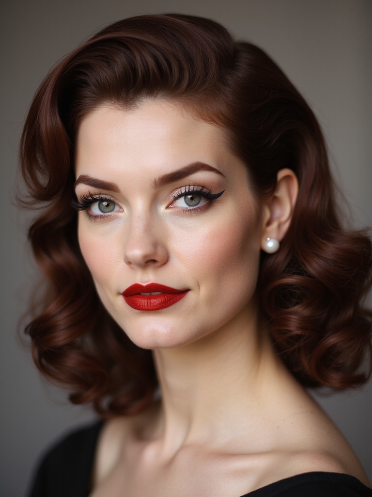 vintage glam hair tutorial