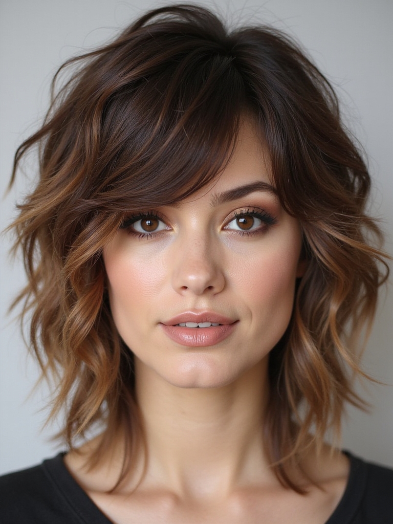 volume through layered techniques