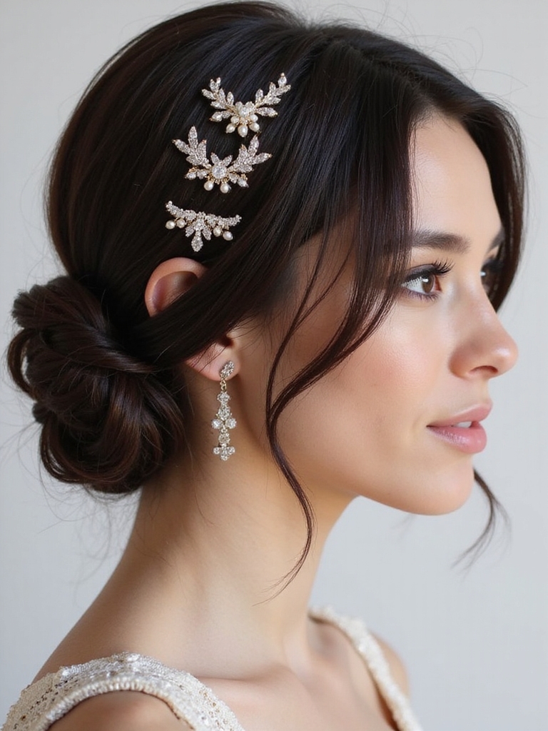 accessories elevate short updos