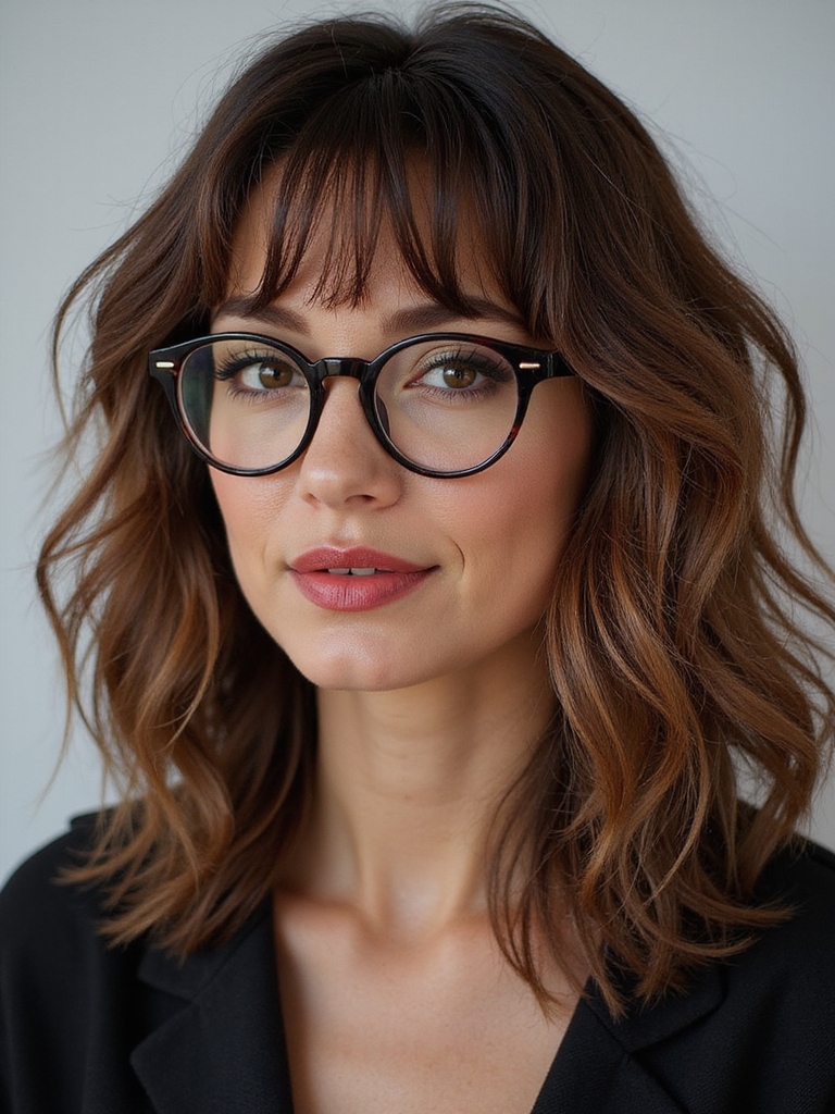 airy bangs glasses friendly tweaks