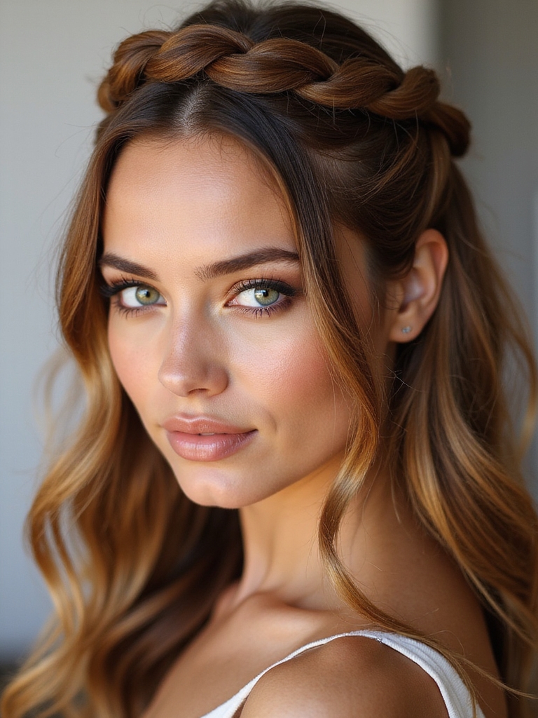 artisanal textured fishtail braid