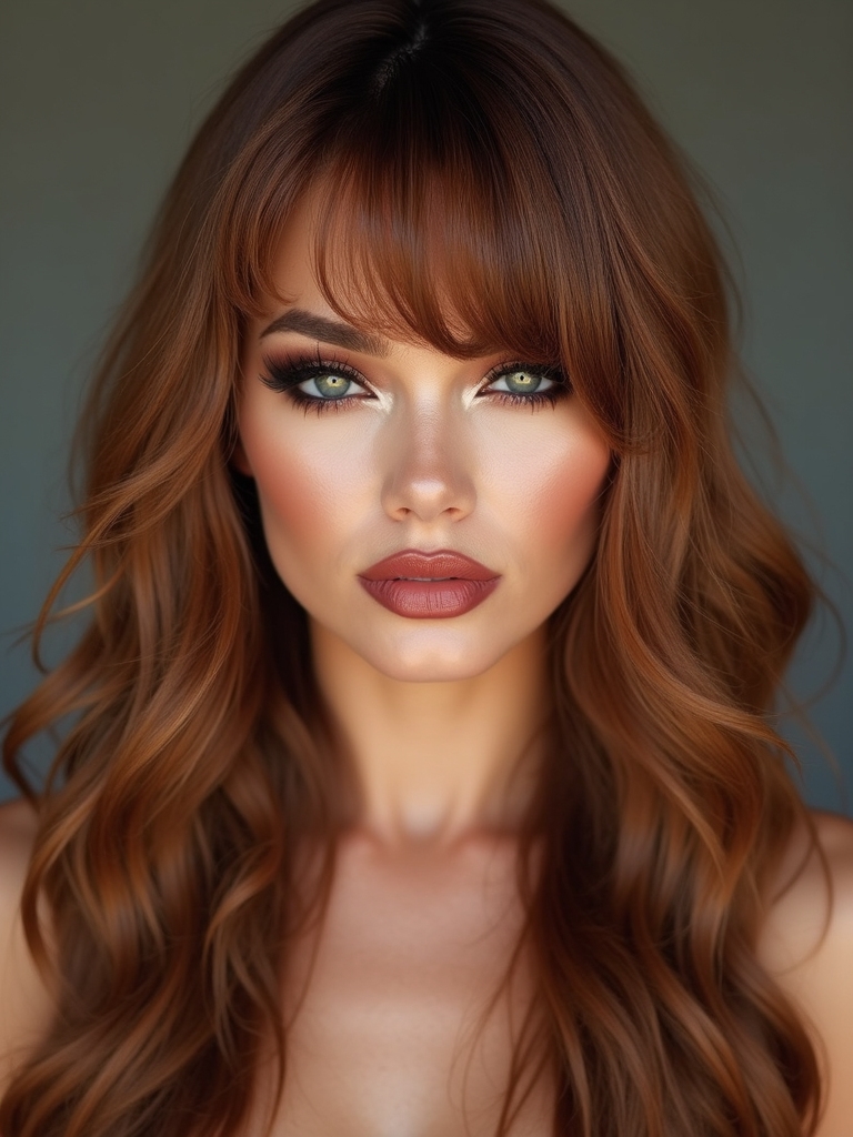 asymmetrical bangs for edge