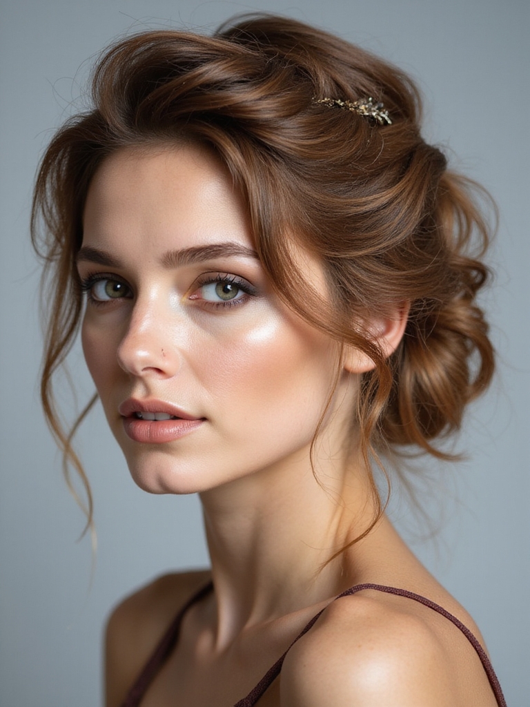asymmetrical polished boho twist