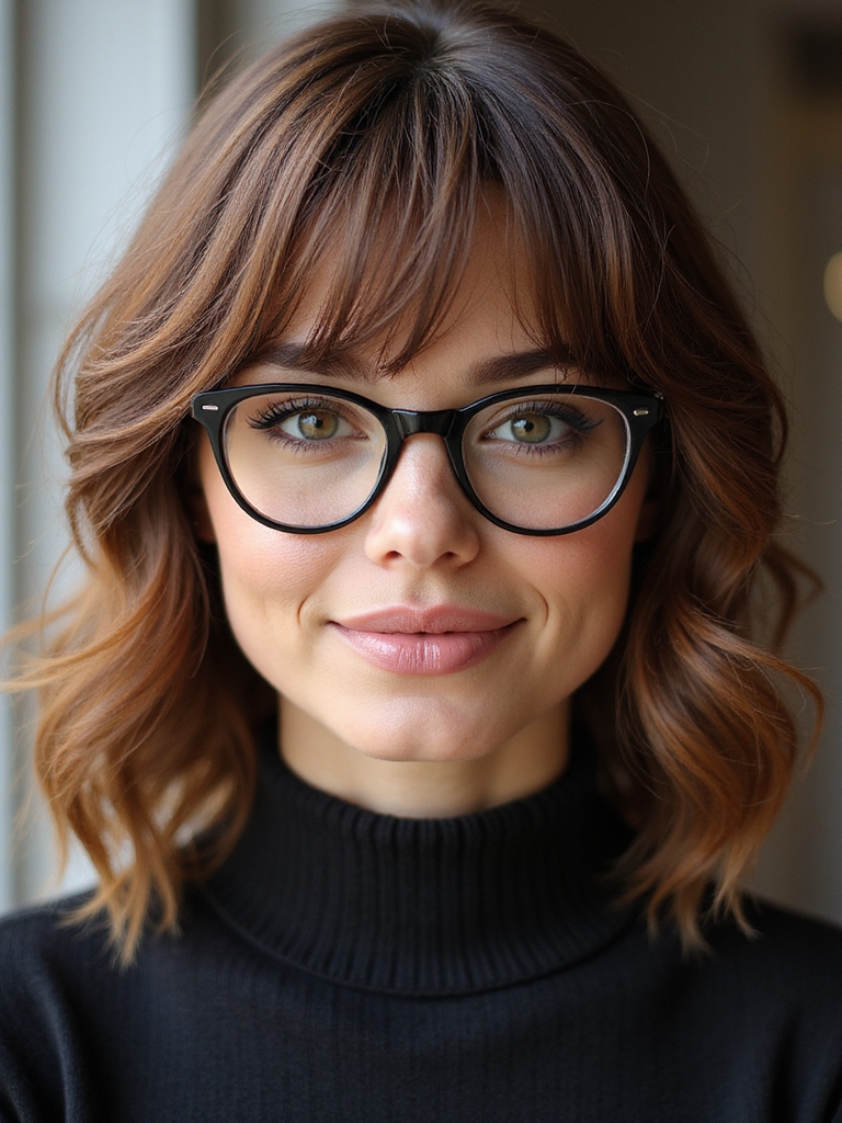 bangs density alters facial balance