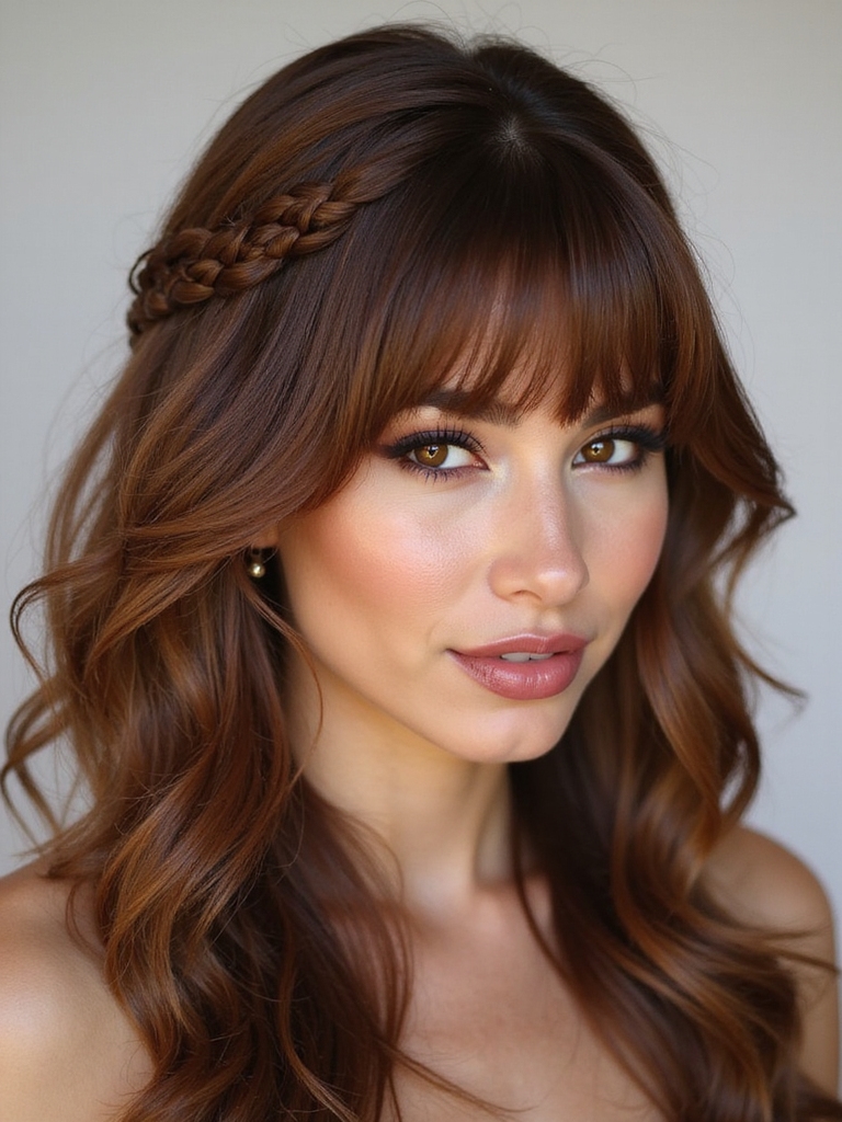 bedhead side braid accent