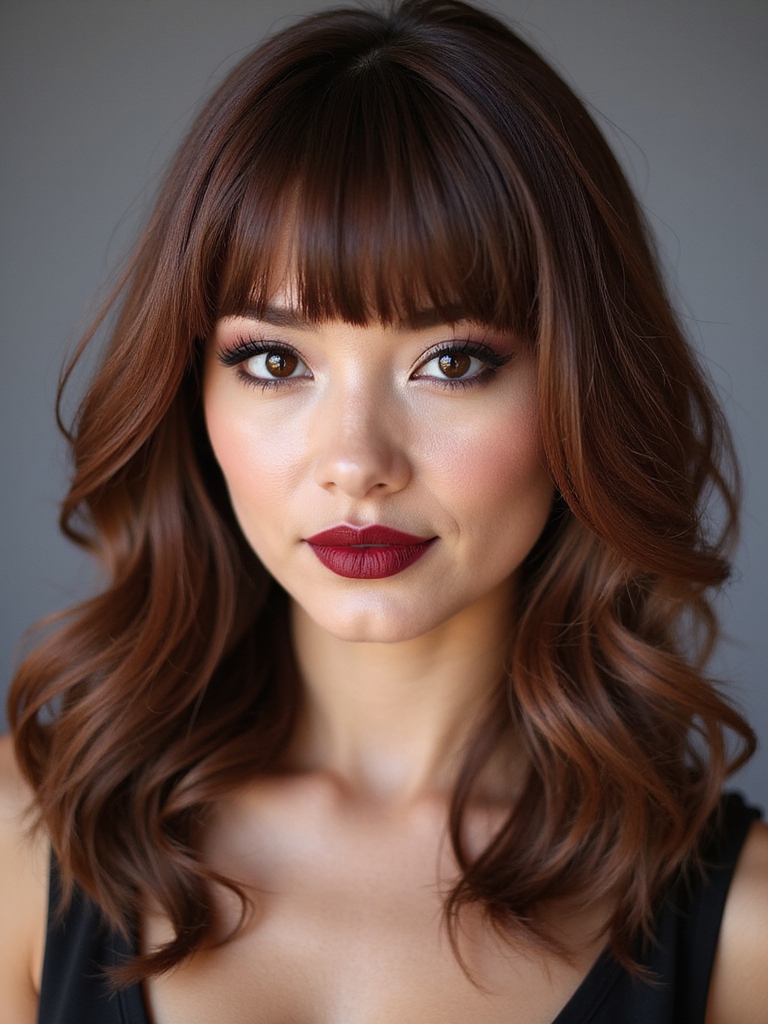 blunt side fringe transformation