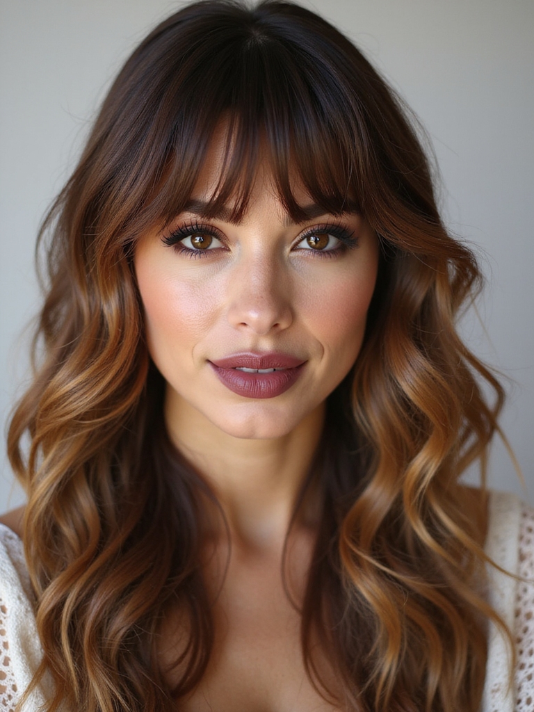 boho beachy waves framing