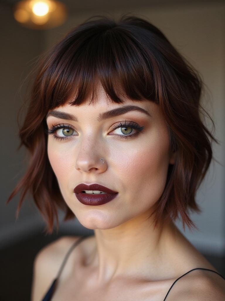 bold tousled pixie bob confidence
