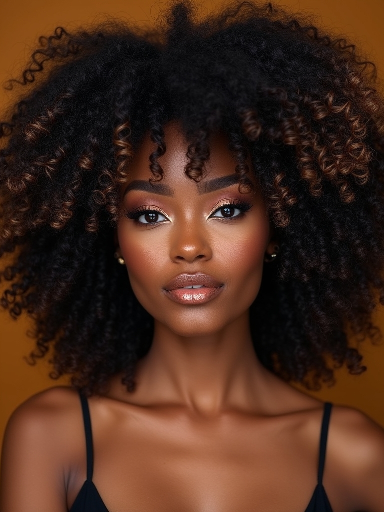 bold voluminous halo curls