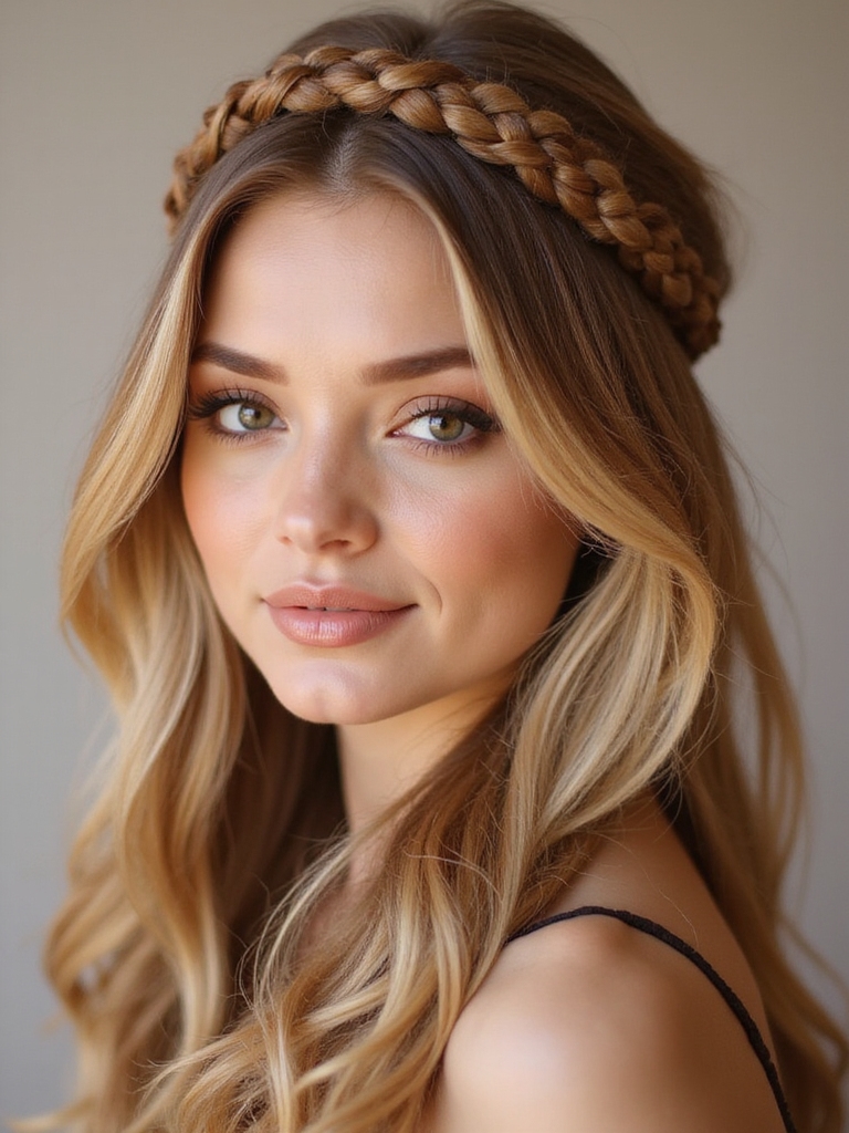 braided hairline headband tutorial