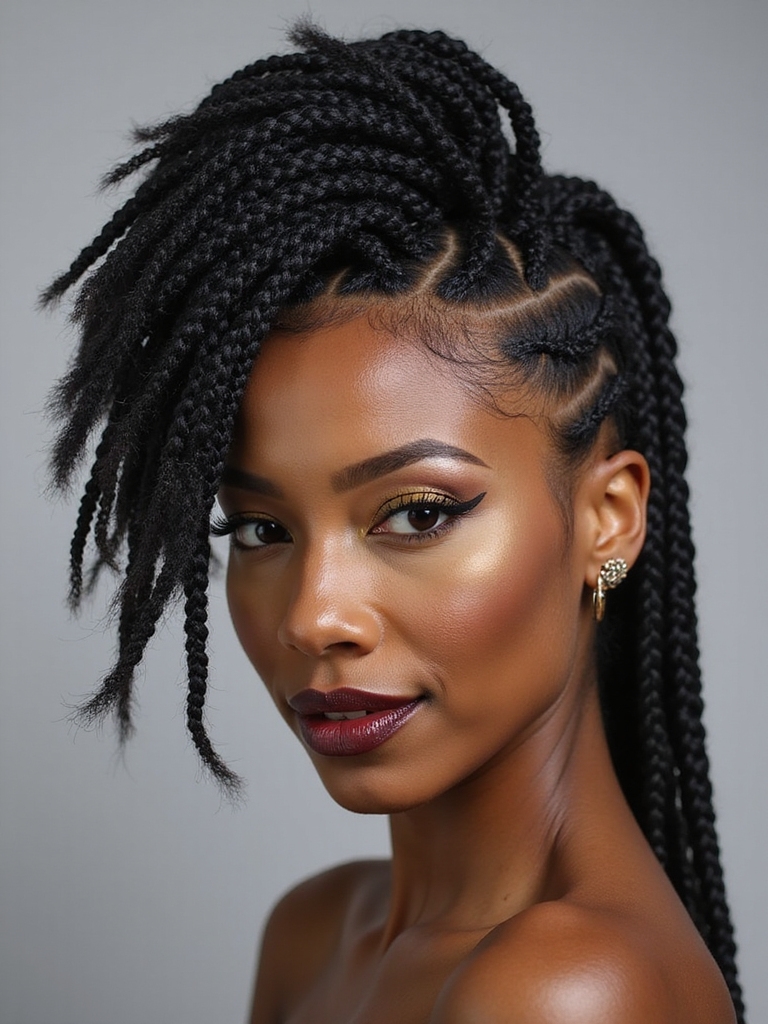 braided mohawk versatile confidence statement