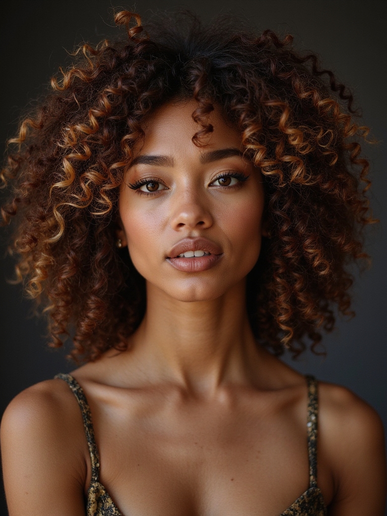 celebrate unruly textured natural curls