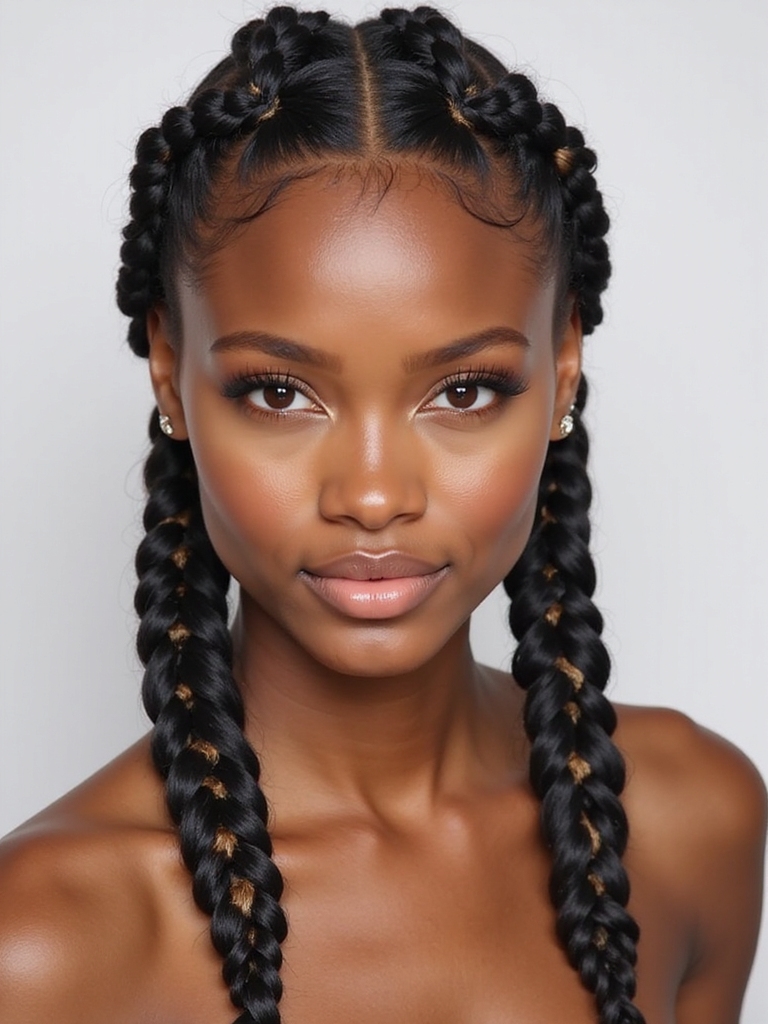 clean moisturized detangled hair