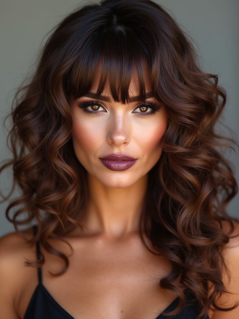 curl aware side bang guidance