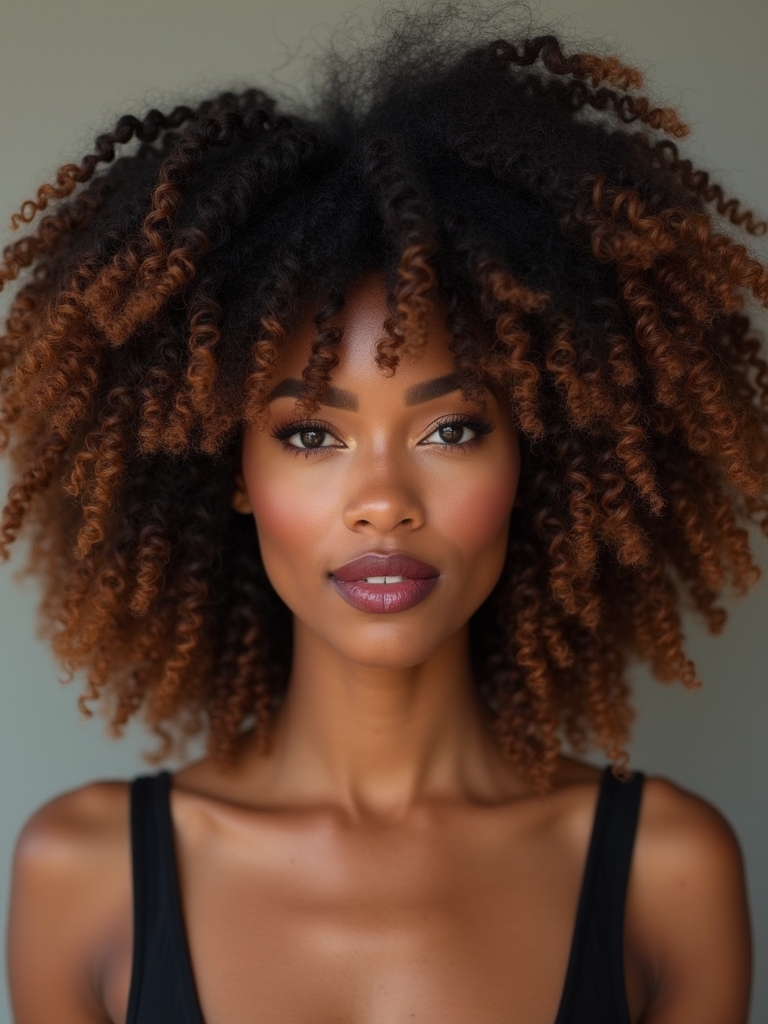curl choices flatter face shape