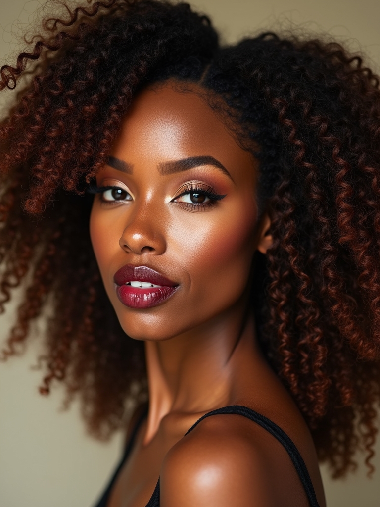 curly crochet low maintenance styling