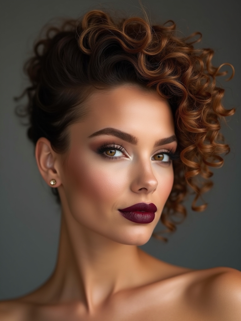 curly undercut shaping guide