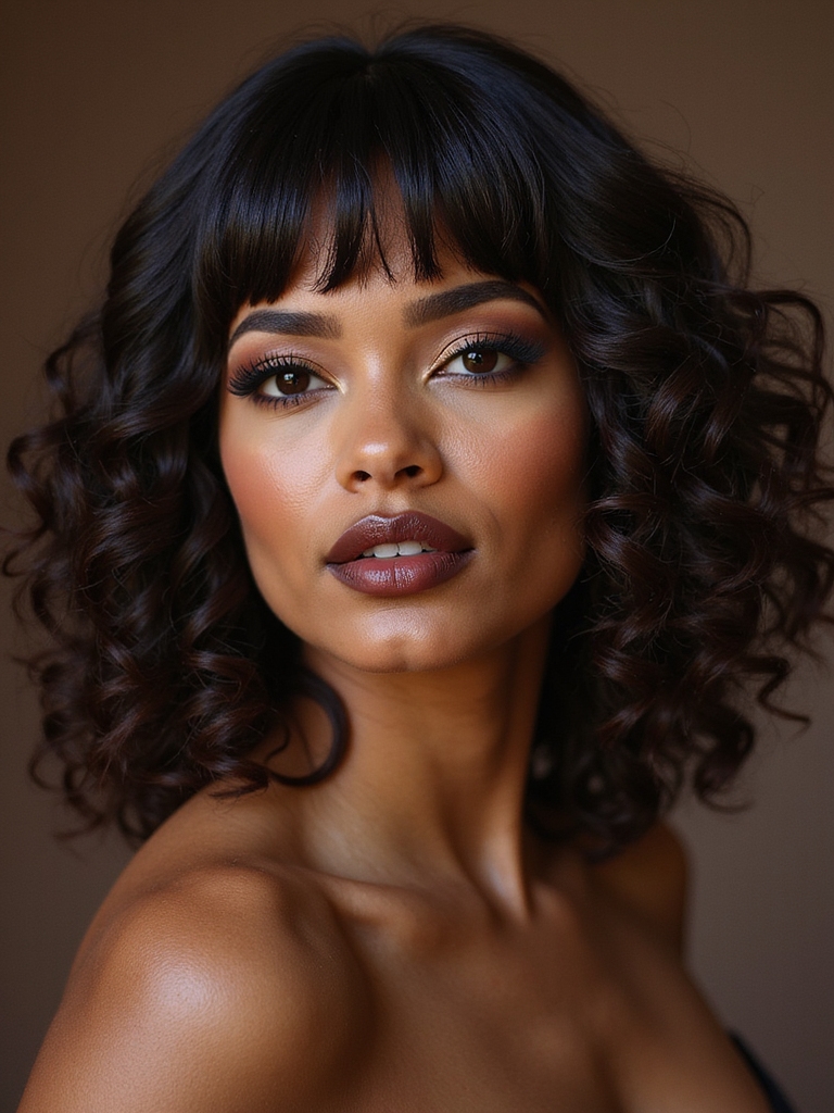 curtain bangs flatter face shapes