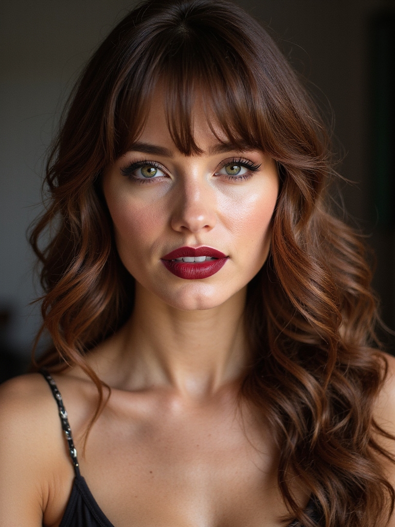 curtain bangs with layers