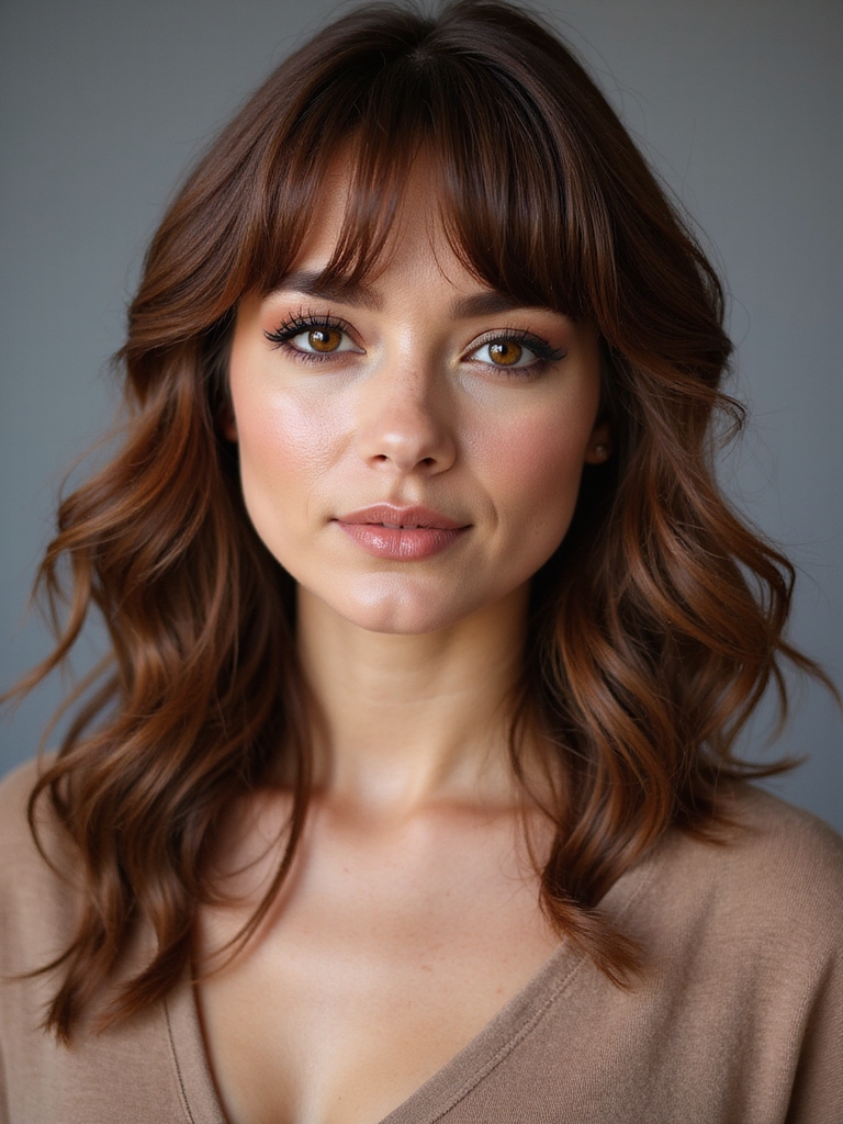 curtain bangs with layers