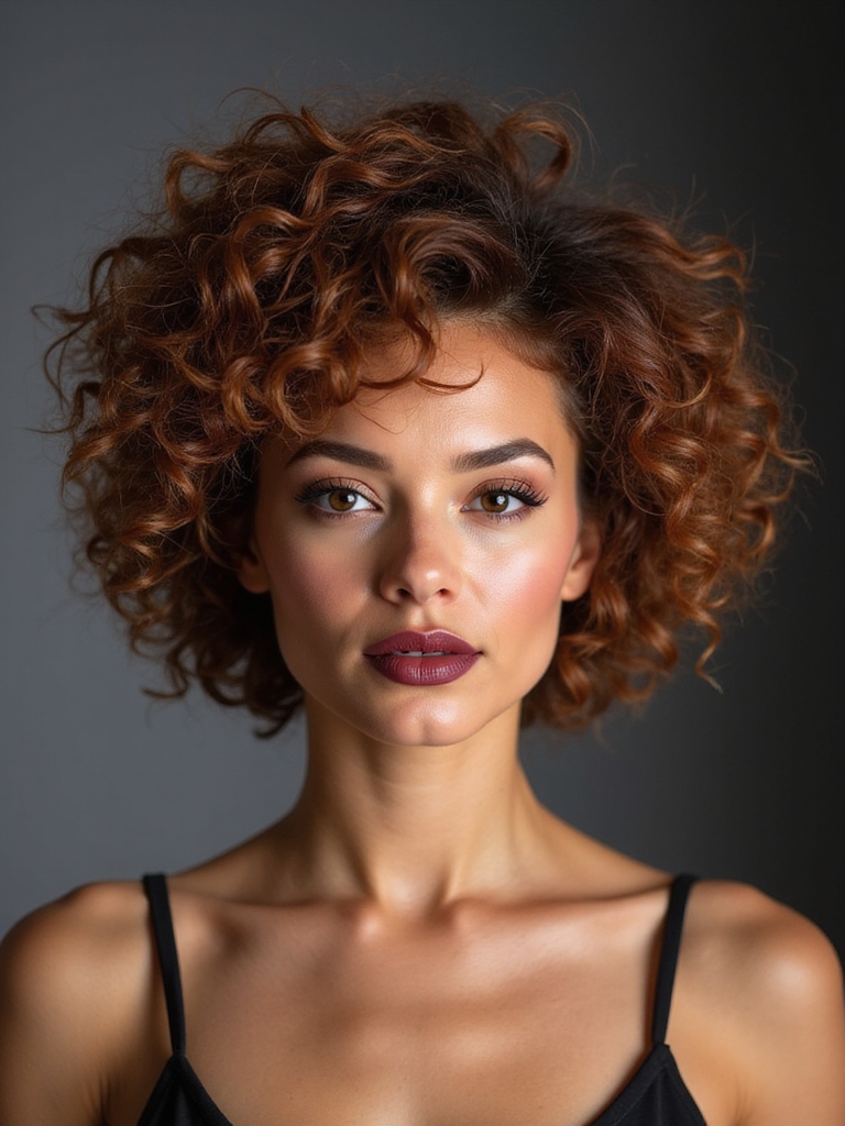 cut dry point cut curls