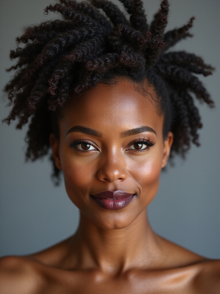 defined springy separated curls