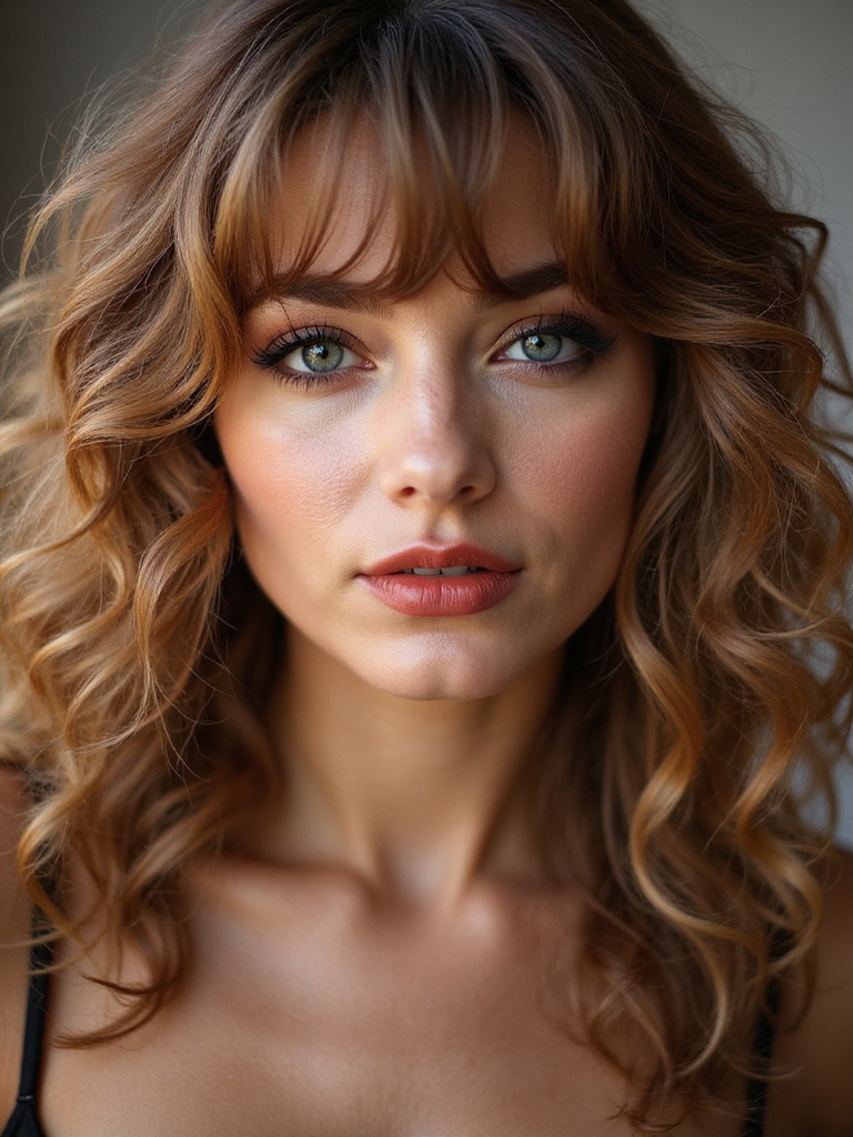detangled damp hair point cut