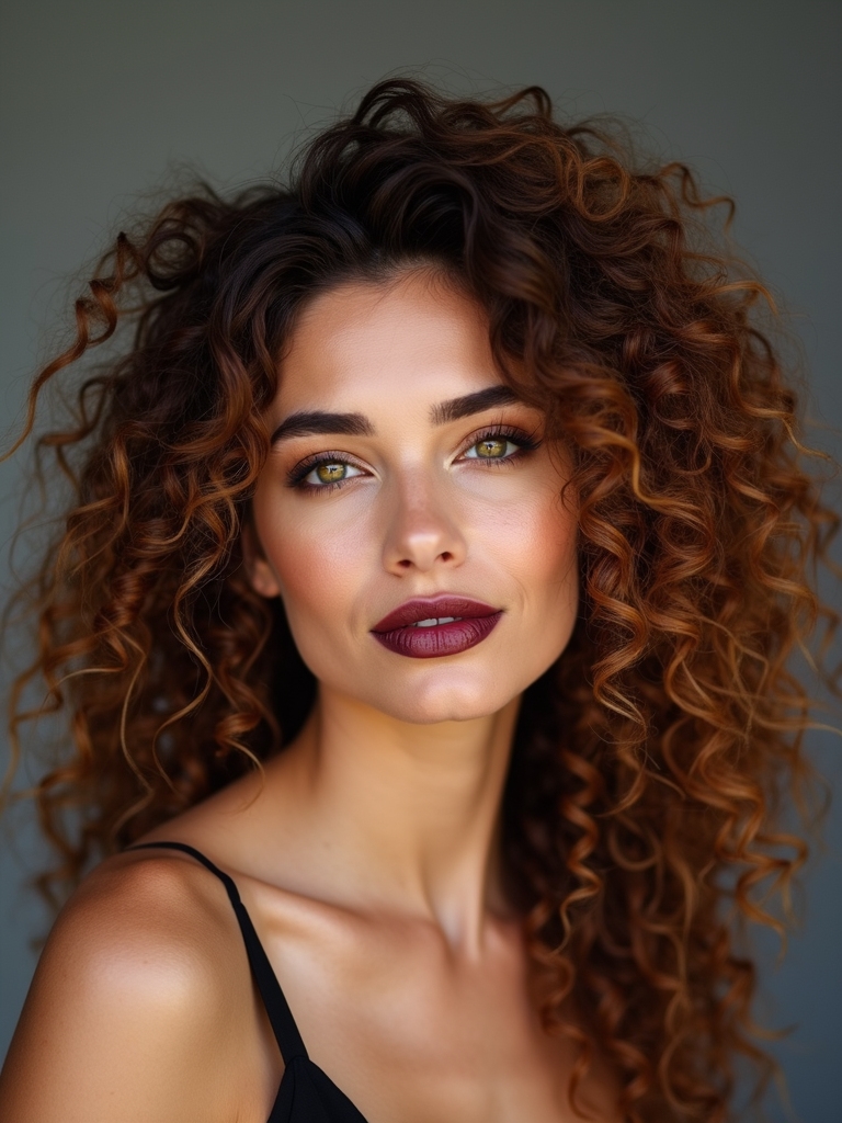 dry sectioned curl thinning