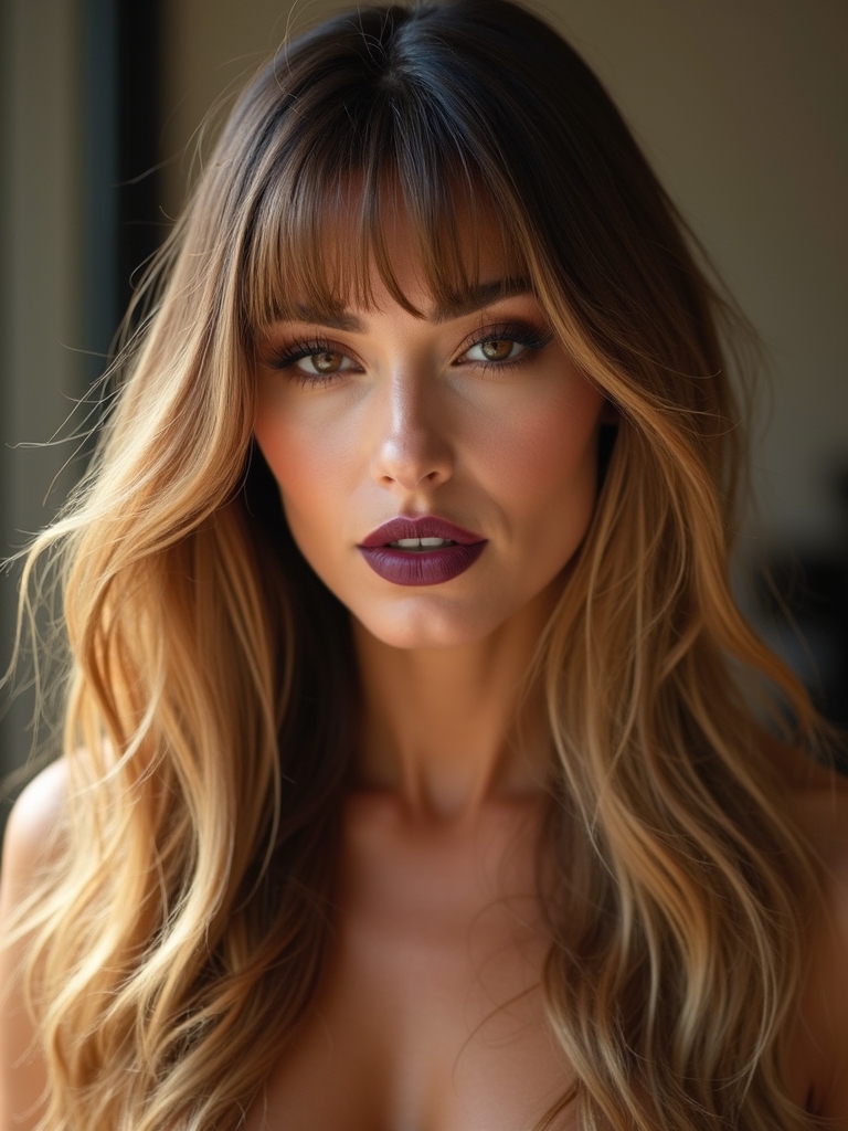 effortless air dried textured styling