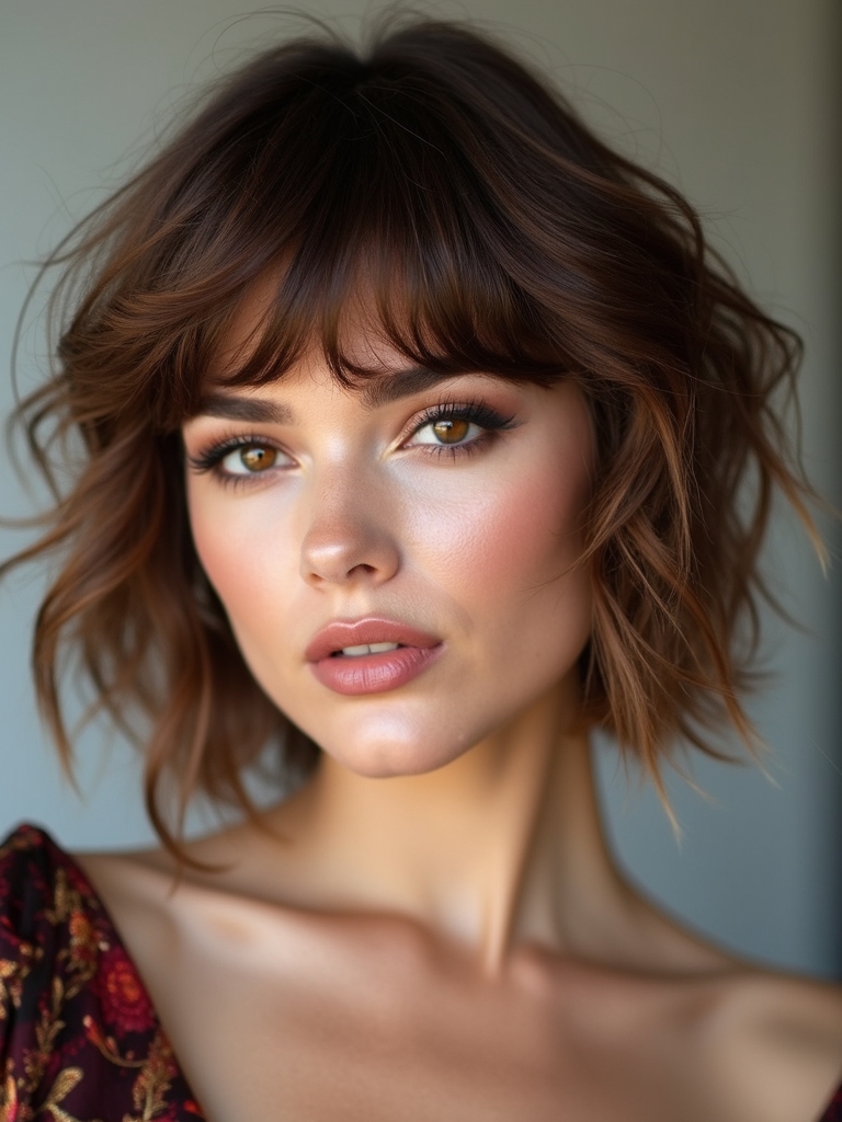 effortless airy glossy wisps